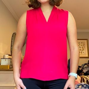 Tahari Pink Blouse